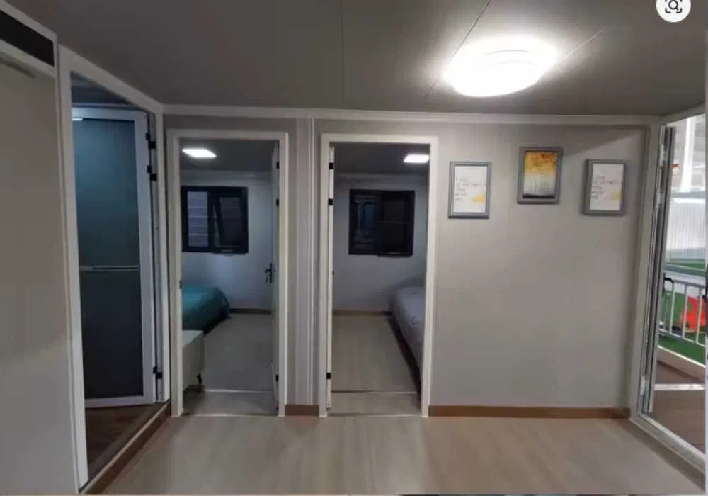 Domek modułowy z tarasem 46m2